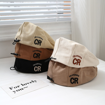 Gyerek barett tavaszi és őszi baba sapka tavaszi és őszi előre sapka sapka fiú napkalap baba sapka