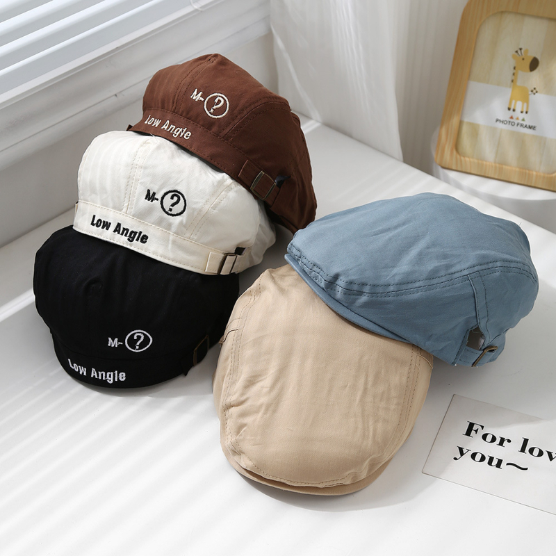 Gyerek barett tavaszi és őszi baba sapka tavaszi és őszi előre sapka sapka fiú napkalap baba sapka