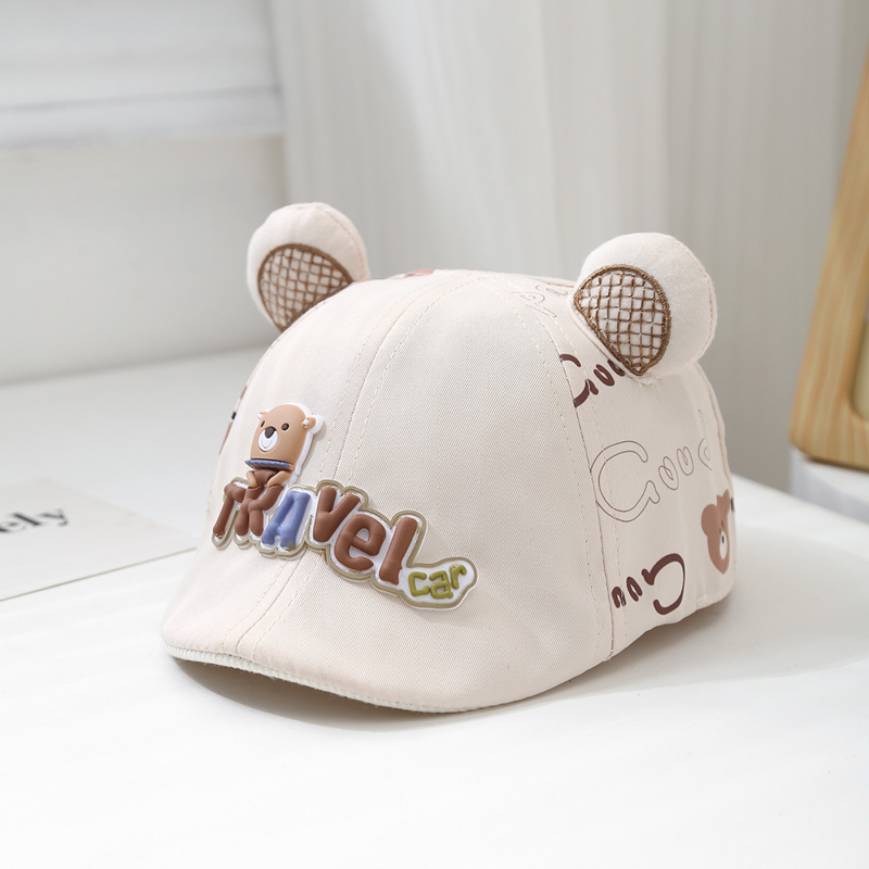 Gyerek barett tavaszi és őszi baba sapka tavaszi és őszi előre sapka sapka fiú napkalap baba sapka