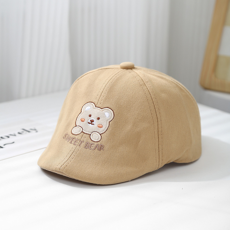 Gyerek barett tavaszi és őszi baba sapka tavaszi és őszi előre sapka sapka fiú napkalap baba sapka