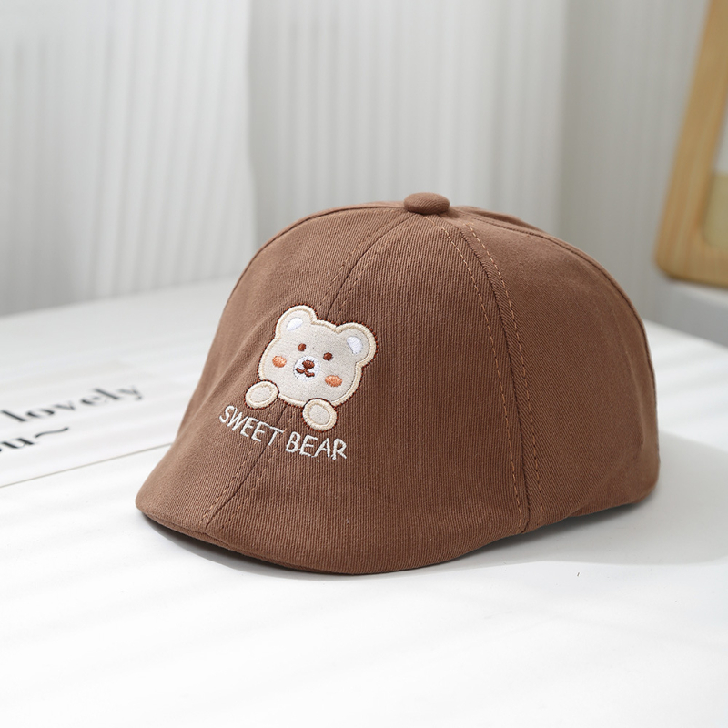 Gyerek barett tavaszi és őszi baba sapka tavaszi és őszi előre sapka sapka fiú napkalap baba sapka