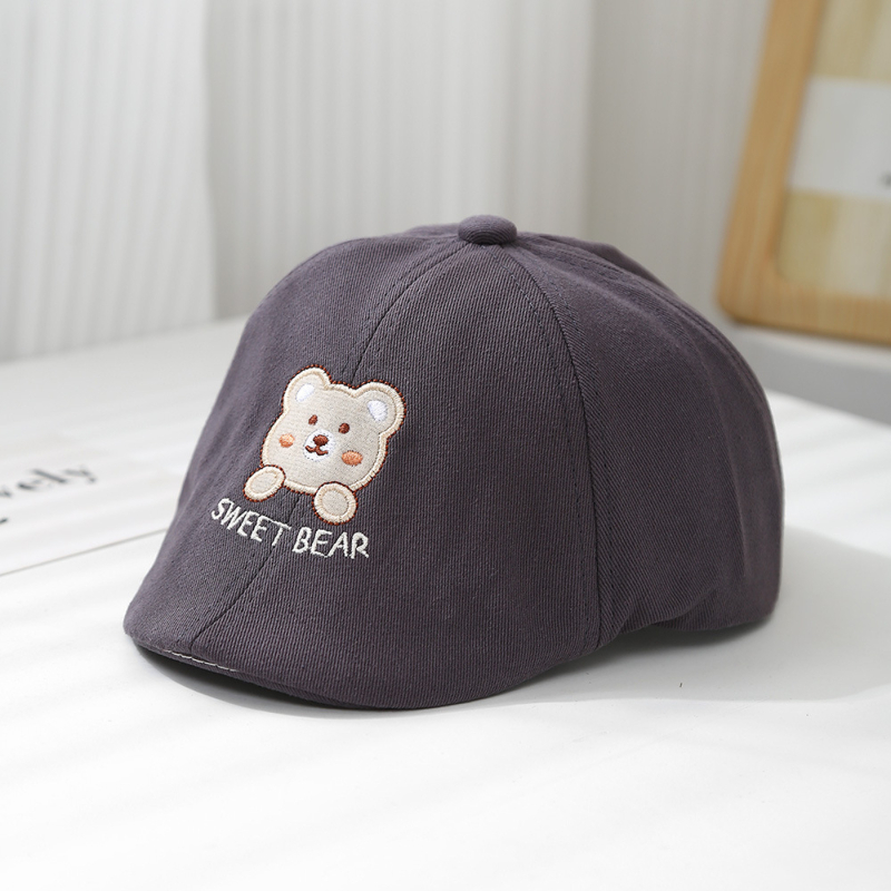 Gyerek barett tavaszi és őszi baba sapka tavaszi és őszi előre sapka sapka fiú napkalap baba sapka