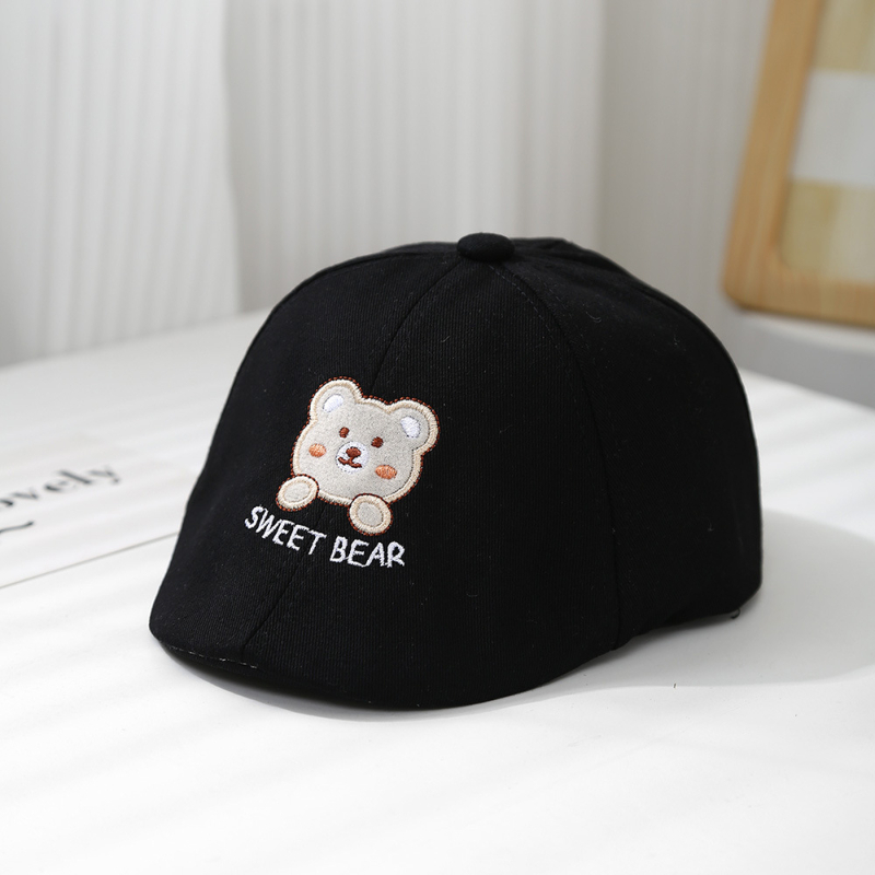 Gyerek barett tavaszi és őszi baba sapka tavaszi és őszi előre sapka sapka fiú napkalap baba sapka