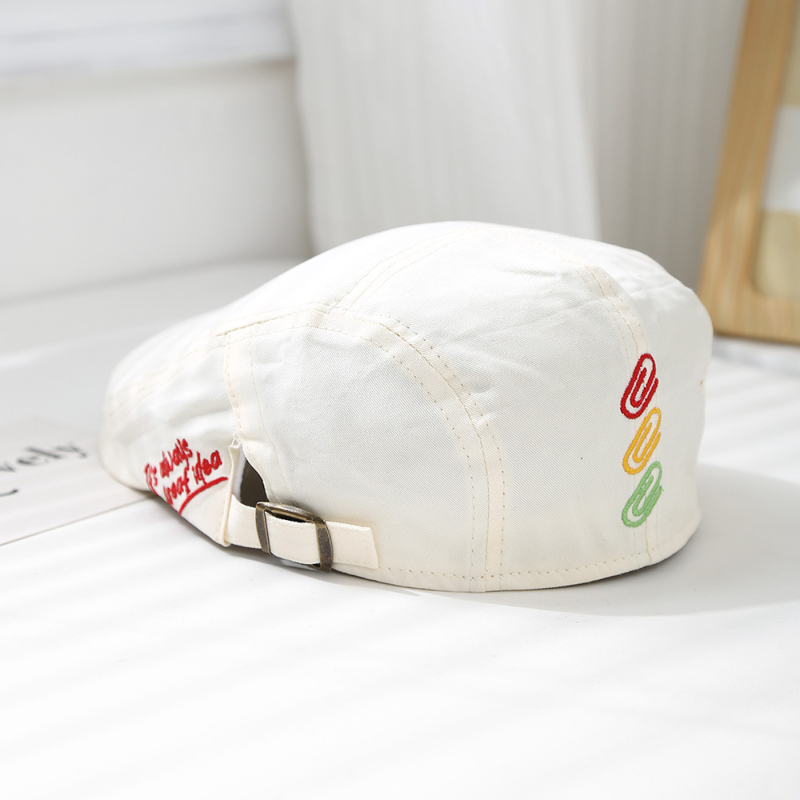 Gyerek barett tavaszi és őszi baba sapka tavaszi és őszi előre sapka sapka fiú napkalap baba sapka