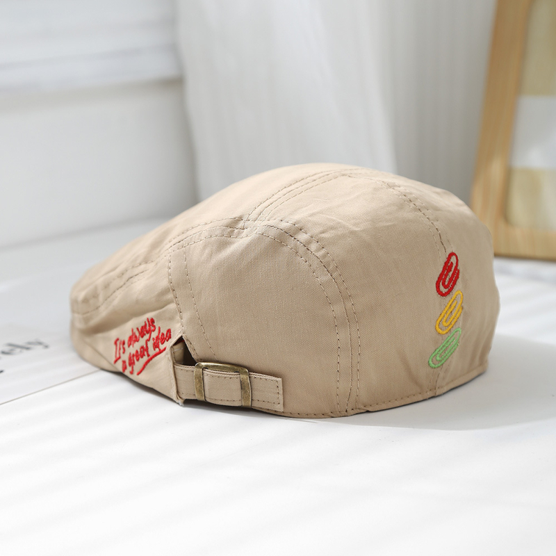 Gyerek barett tavaszi és őszi baba sapka tavaszi és őszi előre sapka sapka fiú napkalap baba sapka