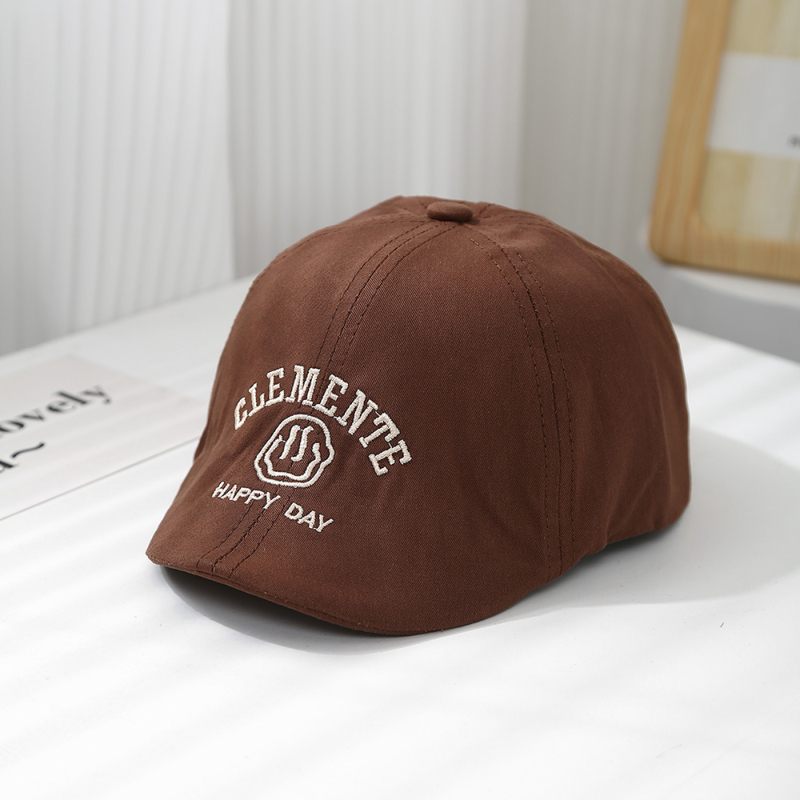 Gyerek barett tavaszi és őszi baba sapka tavaszi és őszi előre sapka sapka fiú napkalap baba sapka