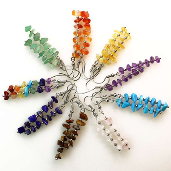 Ametista auskari, lazurīta rozā kristāla grants auskari, pārrobežu rotaslietas, ebay, Amazon auskari, dārgakmeņi