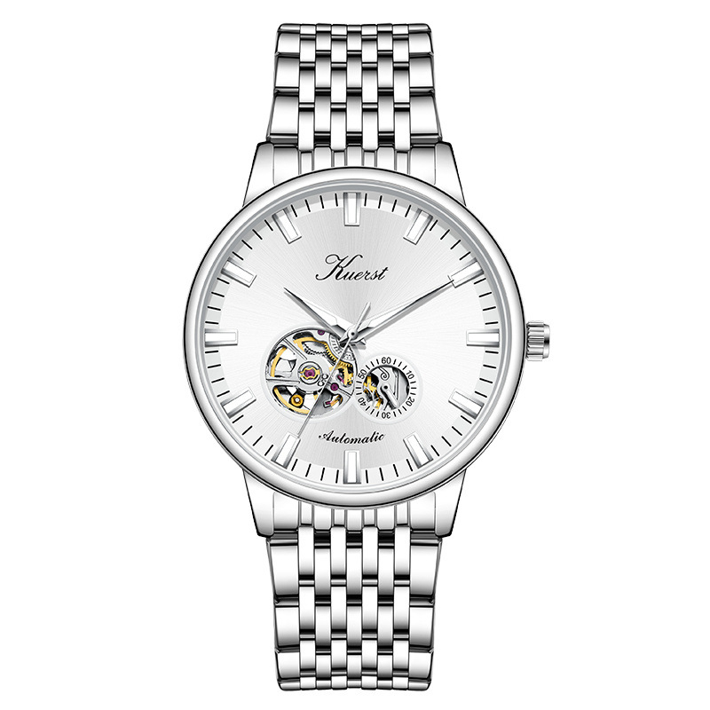 Rūpnīcas tiešā pārdošana Šveices zīmola Coolshington tērauda jostas automātiskais mehāniskais vīriešu pulkstenis ūdensizturīgs pulkstenis tiešraides piegāde