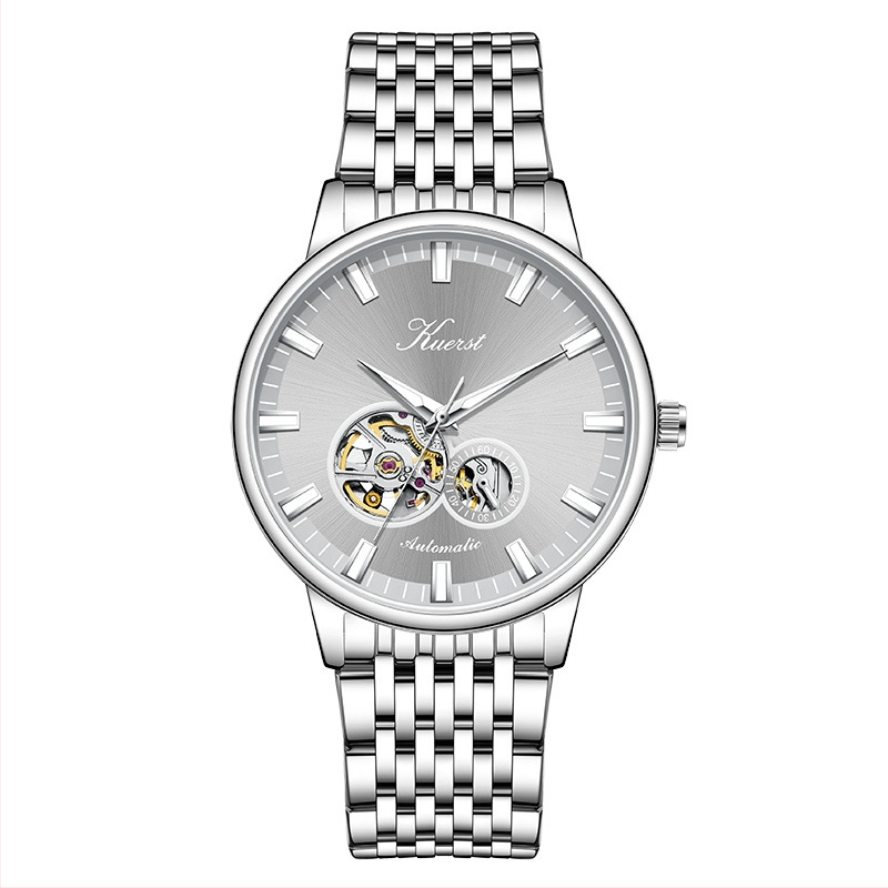 Rūpnīcas tiešā pārdošana Šveices zīmola Coolshington tērauda jostas automātiskais mehāniskais vīriešu pulkstenis ūdensizturīgs pulkstenis tiešraides piegāde