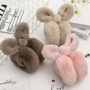 Tehase otseloomulikud soojad kõrvaklapid Naiste vibuga kõrvaklapid Kokkupandavad talvised soojad kõrvaklapid