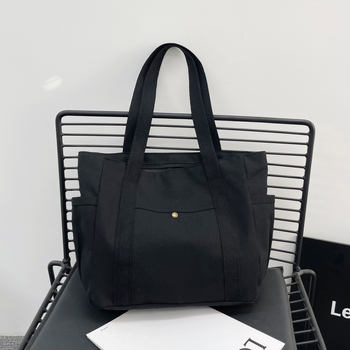 2024. aasta uus lõuendikott, naiste universaalne õlakott, suure mahutavusega raamatutega täidetud õpilase klassiruumi pendeldajakott, uus käekott