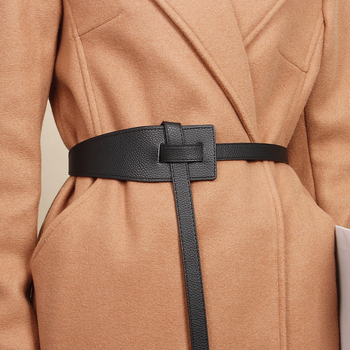 Sandėlyje urmu naujas moteriškas palto diržas paprastas, universalus rištas diržas su juosmeniu, liekninamasis, retro stiliaus juosmens apdangalas