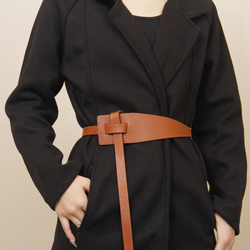 Sandėlyje urmu naujas moteriškas palto diržas paprastas, universalus rištas diržas su juosmeniu, liekninamasis, retro stiliaus juosmens apdangalas