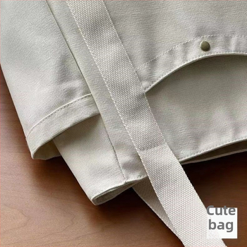 2024. aasta uus lõuendikott, naiste universaalne õlakott, suure mahutavusega raamatutega täidetud õpilase klassiruumi pendeldajakott, uus käekott