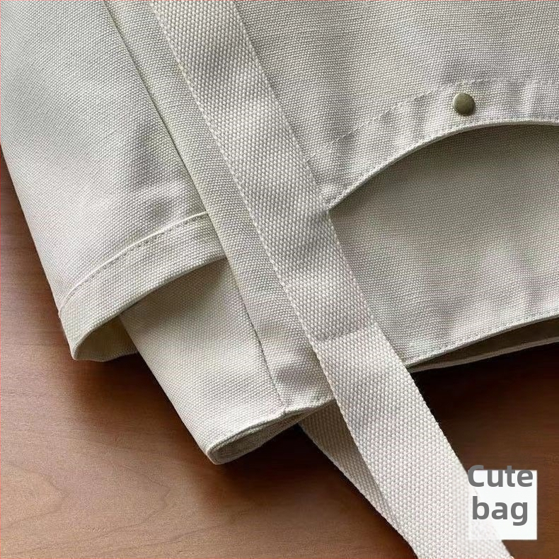 2024 Nová plátená taška Dámska univerzálna taška cez rameno s veľkou kapacitou, študentská taška na dochádzanie do školy, nová kabelka