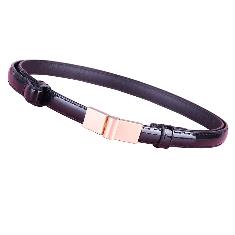 Korea mood Joker pandlaga vöö daamide kleit kleit PU kunstnahast vöö tehase otsemüük 610