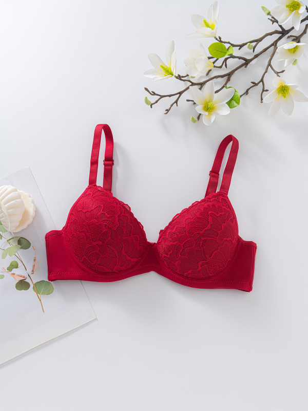 Seksikas traadiga rinnahoidja, hingav ja push-up pitsist naiste aluspesu, otsemüük tehasest, kaunis rinnaümbermõõt ja selg