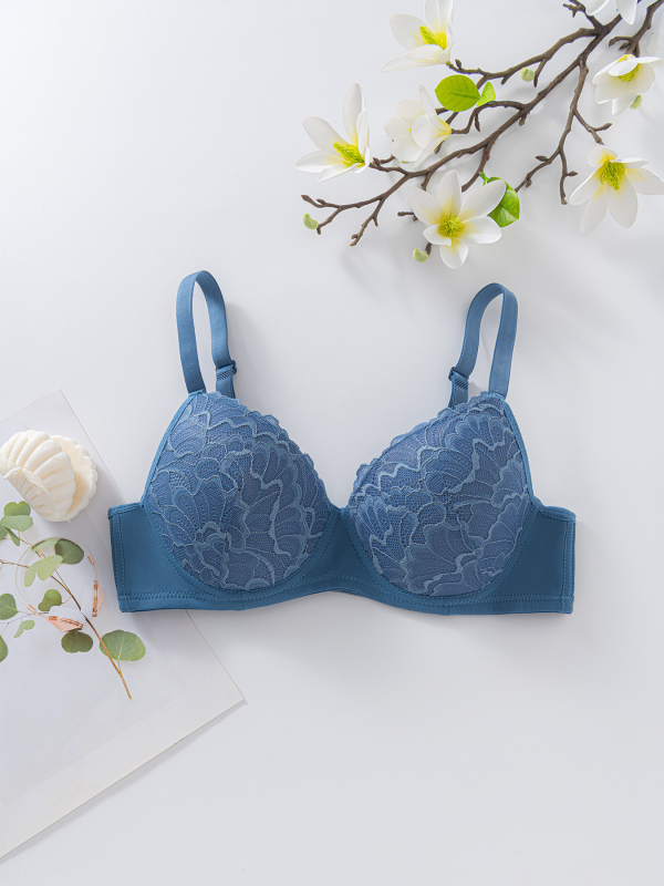 Seksikas traadiga rinnahoidja, hingav ja push-up pitsist naiste aluspesu, otsemüük tehasest, kaunis rinnaümbermõõt ja selg