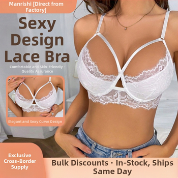 Nėriniuota „Pure Desire“ seksualaus stiliaus liemenėlė su tuščiavidure, maža krūtinės apimtimi, didelėmis, be žiedų, reguliuojamo dydžio liemenėlė.