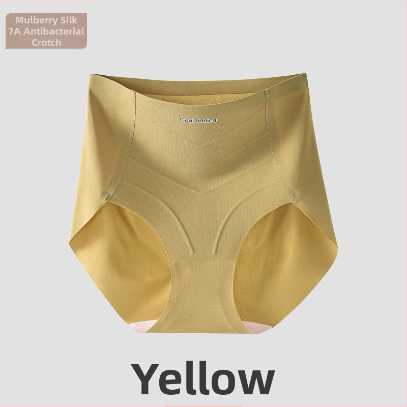 Sieviešu biksītes ar vidēji augstu jostasvietu, vienas daļas, neatstājošas antibakteriālas kokvilnas starpenes, plānas, elpojošas, vēdera preses un gurnu pacelšanas biksītes.