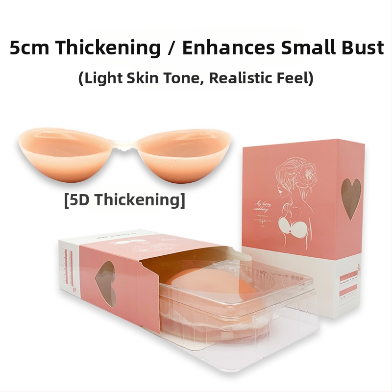 Sandėlyje esančios šviesios spalvos, klostytos silikoninės, nematomos liemenėlės formos krūtų įklotai vestuvinėms suknelėms ir maudymosi reikmėms, atsparios vandeniui ir pastorintos, kad būtų užtikrinta papildoma apsauga.