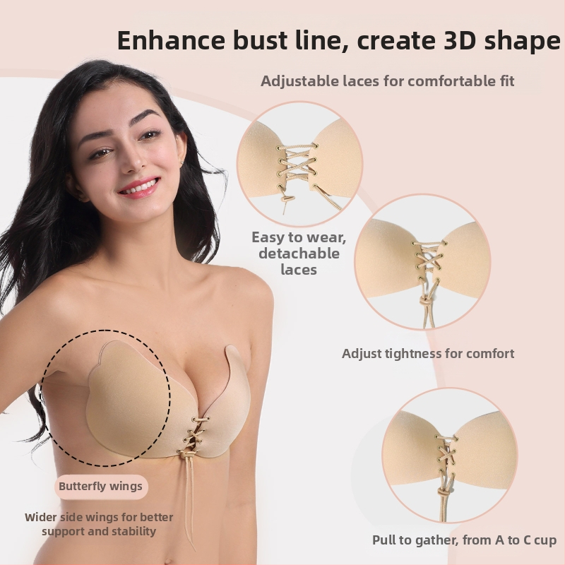 Сватбена рокля CrossBorder Goddess Wings с презрамки и невидими безшевни презрамки