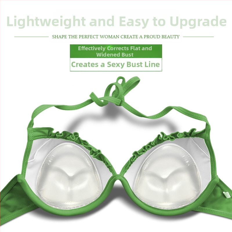 Фабрично директна малка сладка силиконова подложка за гърди, самозалепваща се, дебела вложка, невидима, дебела, абалонова силиконова подложка за гърди