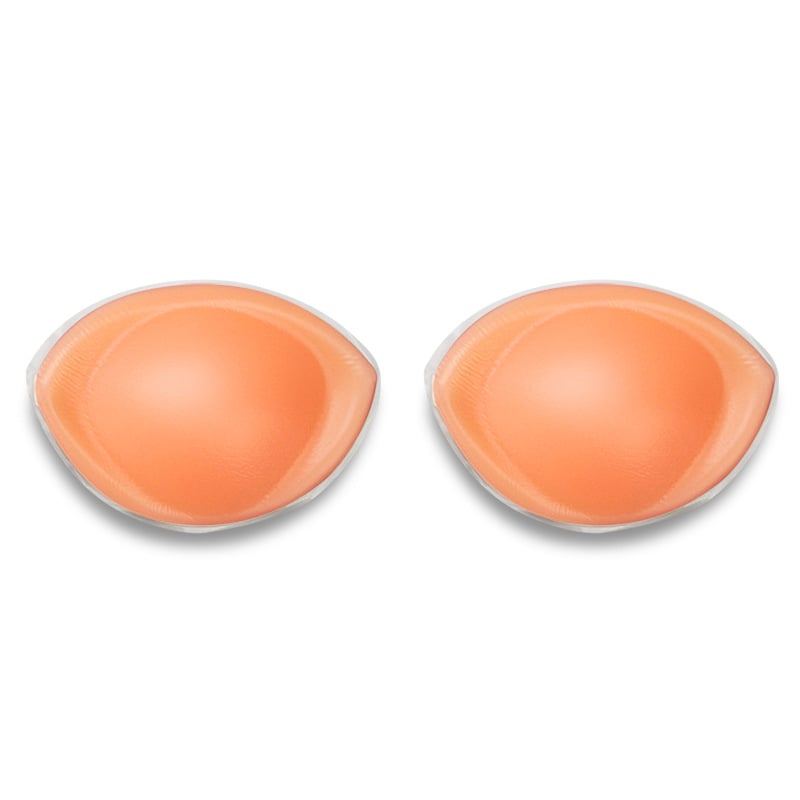Gyárilag közvetlen kicsi, aranyos szilikon melltartóbetét bikinihez, öntapadós, vastag betéttel, láthatatlan, vastag abalone szilikon melltartóbetét