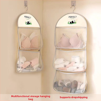 Kojinės Apatinių drabužių laikymas Bendrabučio spinta Apatiniai Apatinių drabužių laikymo krepšys Pakabinamas tinklelis Maišelis kabinimui Durys Galinė laikymo vieta Apdaila Laikymo krepšys