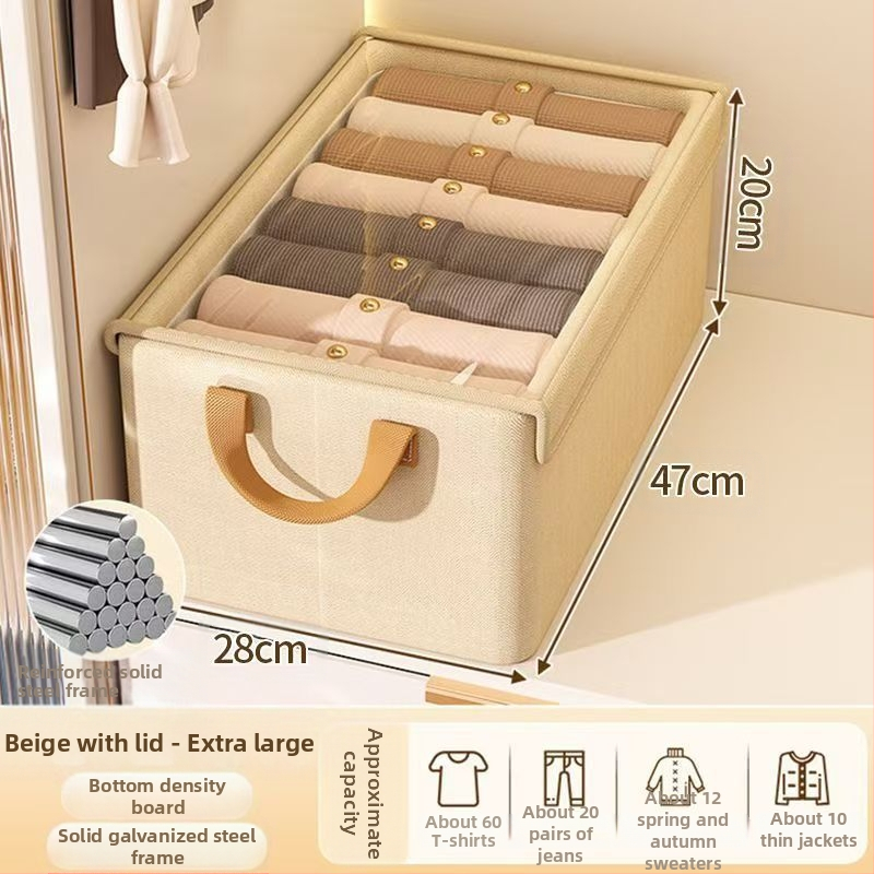 Drabužių laikymo dėžė, namų apyvokos reikmenų ir kelnių organizavimo dėžė, drabužių spinta, daugiasluoksnė artefaktų laikymo dėžė, krepšelis
