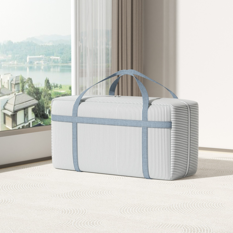 Uus paksendatud ülitugevast tolmu- ja niiskuskindlast komposiitmaterjalist hoiukott mugavaks viimistlusriiete ja igapäevaste kaupade hoiustamiseks