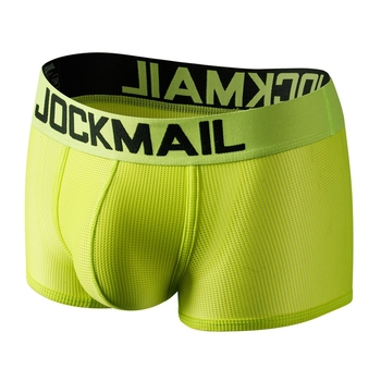 JOCKMAIL Mesh Εσώρουχο Γρήγορου Στεγνώματος Ανδρικό Boxer Shores Ice Silk Αναπνέον Νεανικό Four Corner Shores Ανδρικό Παντελόνι Φόρμας Μάρκα Μόδας