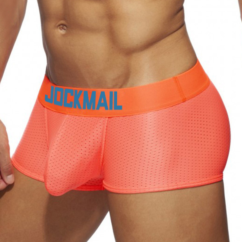 JOCKMAIL mrežasto donje rublje koje se brzo suši, muške bokserice Shores Ice Silk, prozračne mladenačke trenirke Four Corner Shores, modna marka