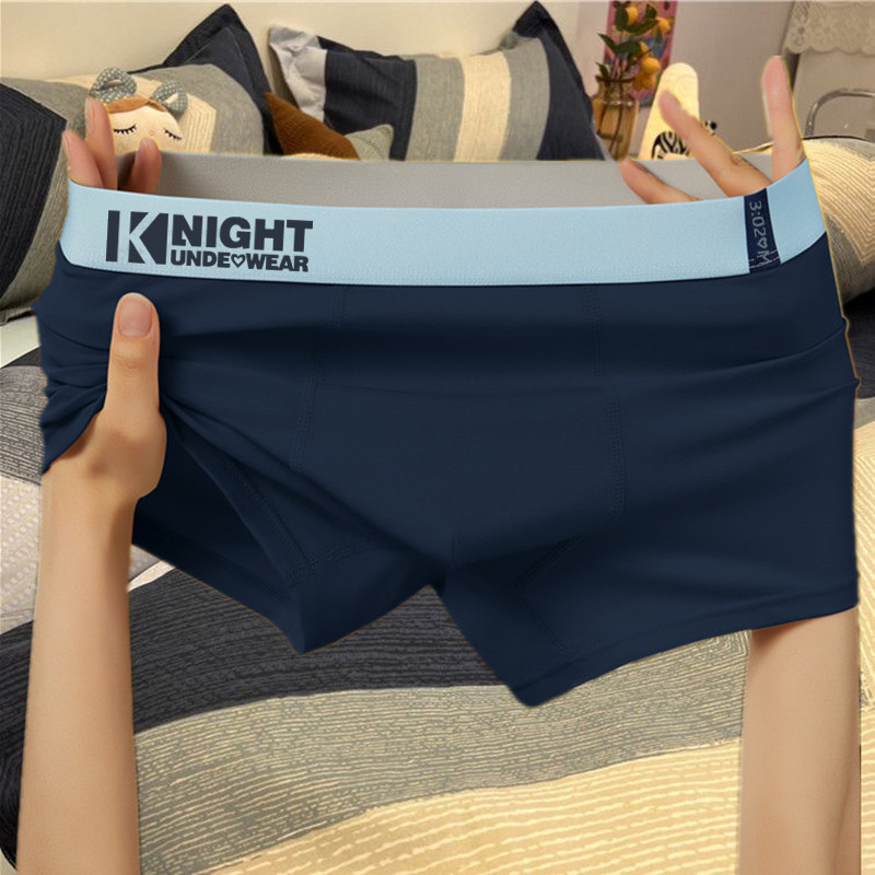 Avota ražotāji tīras kokvilnas vīriešu apakšveļa vasaras bokseršorti pusaudžiem četru stūru bikses trīcoša balss ātras rokas paaudzes šorti vīriešiem