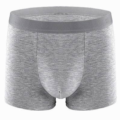 Feisai Wolf Muško donje rublje od čistog pamuka Muške bokserice, široke ljetne mladenačke tanke bokserice, prozračne hlače