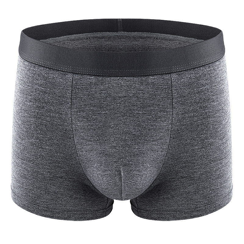 Feisai Wolf Muško donje rublje od čistog pamuka Muške bokserice, široke ljetne mladenačke tanke bokserice, prozračne hlače