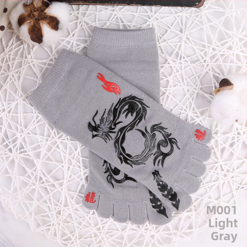 Penkių pirštų kojinės vyriškos kojinės penkių pirštų kojinės medvilninės vyriškos užsienio prekybos japoniško ir korėjietiško stiliaus trumpos nosies vyriškos kojinės