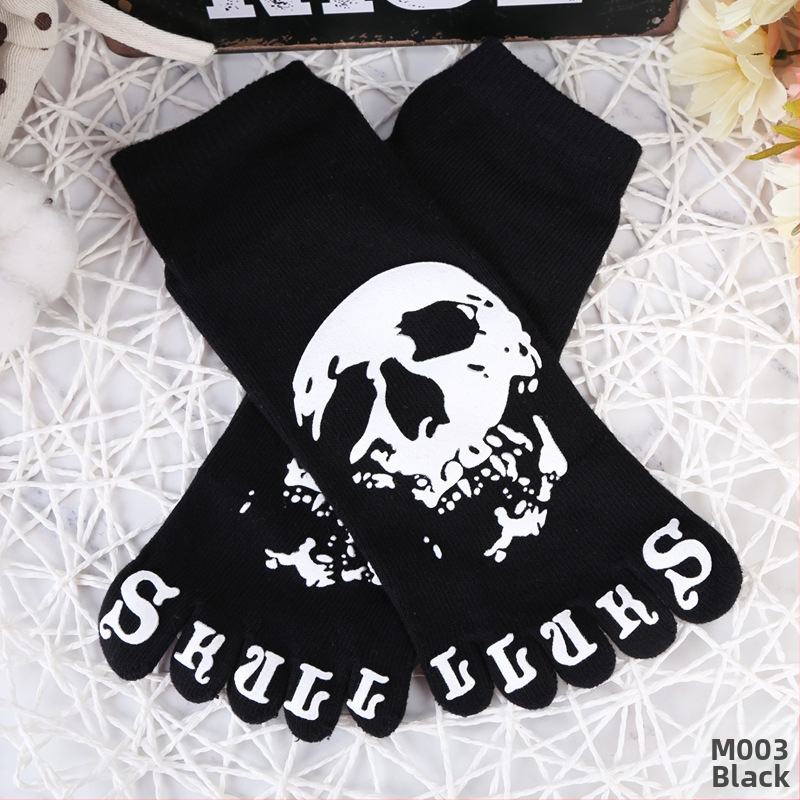 Penkių pirštų kojinės vyriškos kojinės penkių pirštų kojinės medvilninės vyriškos užsienio prekybos japoniško ir korėjietiško stiliaus trumpos nosies vyriškos kojinės