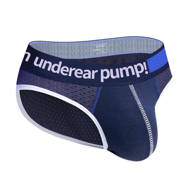 Мъжко бельо с ниска талия, дишащо и секси, безшевно, удобно за кожата, плътен цвят, в европейски и американски стил