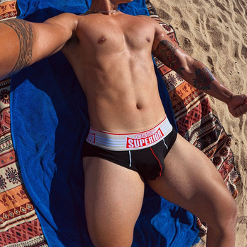 Ležerne proširene muške gaćice s remenom, pamučne seksi gaćice niskog struka, modne sportske jednobojne udobne prozračne gaćice za muškarce