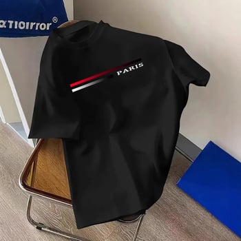 Letné pánske a dámske tričká s krátkym rukávom s potlačou listov pre mužov a ženy s cezhraničným zahraničným obchodom AliExpress Amazon Independent Station 2025