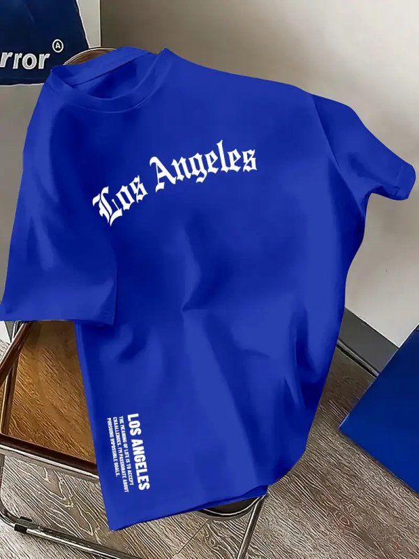 Letné pánske a dámske tričká s krátkym rukávom s potlačou listov pre mužov a ženy s cezhraničným zahraničným obchodom AliExpress Amazon Independent Station 2025