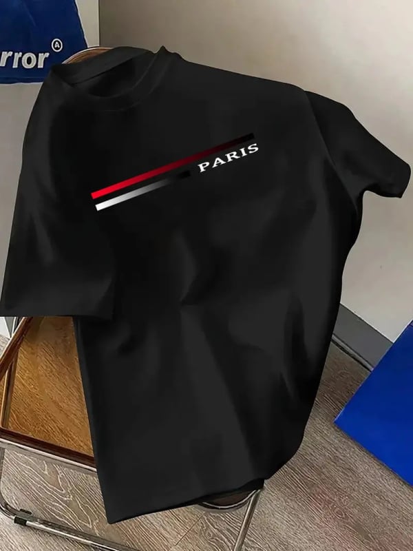 Letné pánske a dámske tričká s krátkym rukávom s potlačou listov pre mužov a ženy s cezhraničným zahraničným obchodom AliExpress Amazon Independent Station 2025