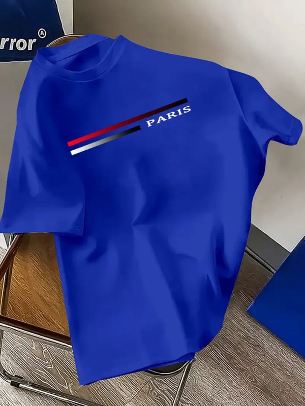 Letné pánske a dámske tričká s krátkym rukávom s potlačou listov pre mužov a ženy s cezhraničným zahraničným obchodom AliExpress Amazon Independent Station 2025