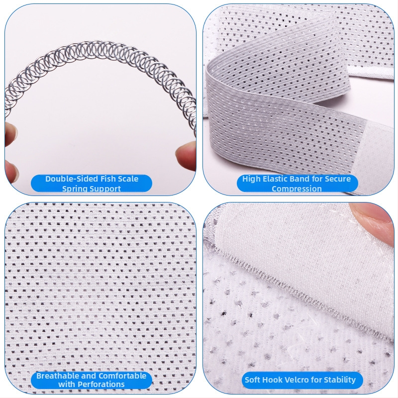 Japonská športová kolenná ortéza šiestej generácie pre poranenia kolena, podporu menisku a pately, tenký model na ochranu pri turistike a behu