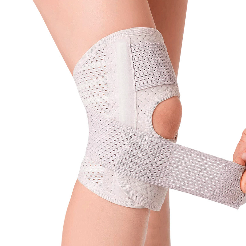 Genunchiera sport japoneză de generația a șasea pentru leziuni la genunchi, menisc și suport rotulian, model subțire pentru protecție în drumeții și alergare