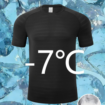 Vyriški šilkiniai marškinėliai žiemai, greitai džiūstantys, kvėpuojantys, laisvi, trumpomis rankovėmis, vasariniai.