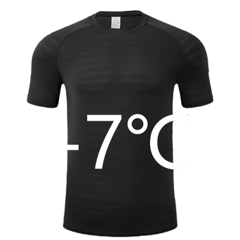 Vyriški šilkiniai marškinėliai žiemai, greitai džiūstantys, kvėpuojantys, laisvi, trumpomis rankovėmis, vasariniai.