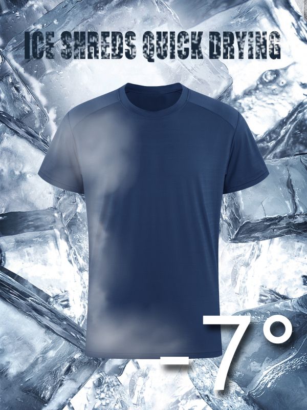 Vyriški šilkiniai marškinėliai žiemai, greitai džiūstantys, kvėpuojantys, laisvi, trumpomis rankovėmis, vasariniai.