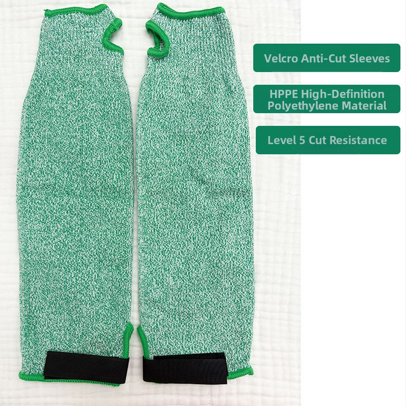 Tehase kohapealsed takjapaelaga lõikekindlad varrukad, paksendatud kulumiskindlad hingavad töökaitsevahendid aiandustöödeks ja käsitsemiseks.